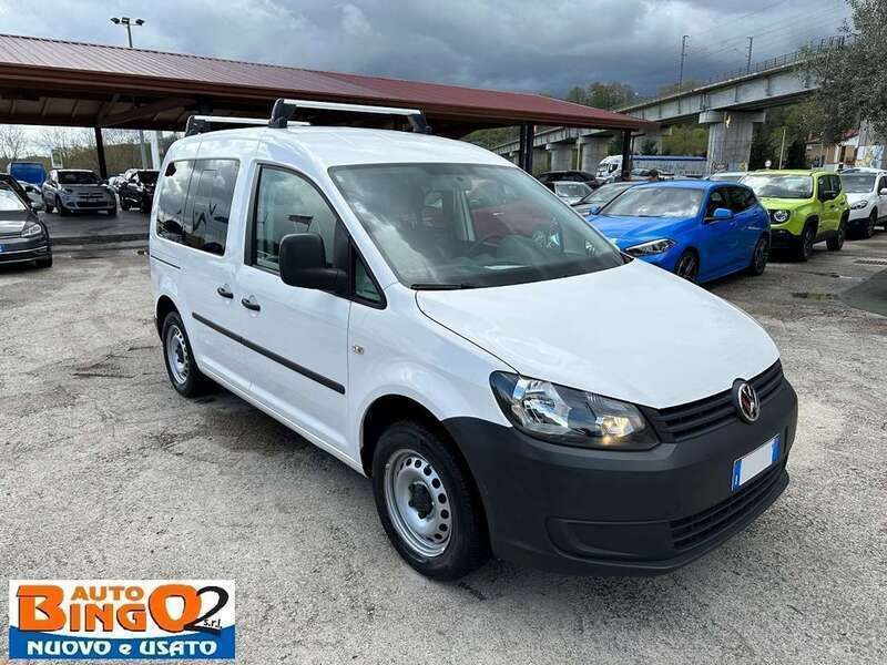 Usata VW Caddy 102 CV (75 kW) 2015 Bianco Monovolume