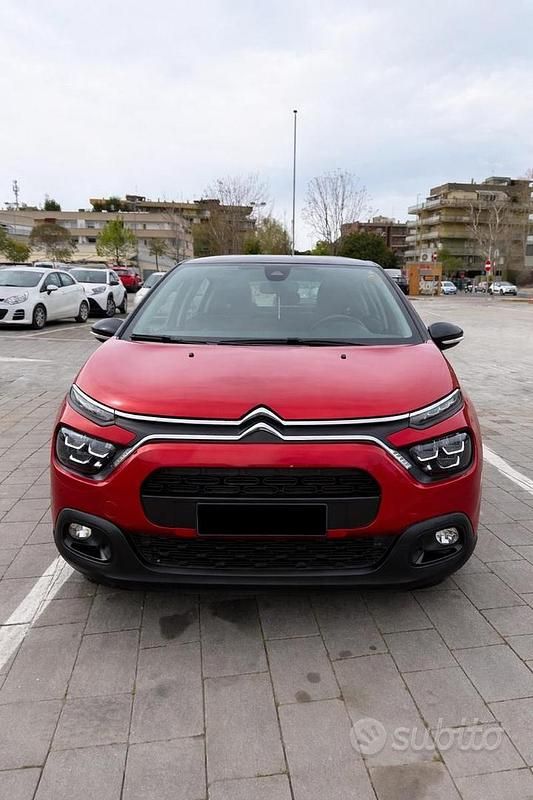 Usata Citroën C3 83 CV (61 kW) 2021 Rosso Utilitaria