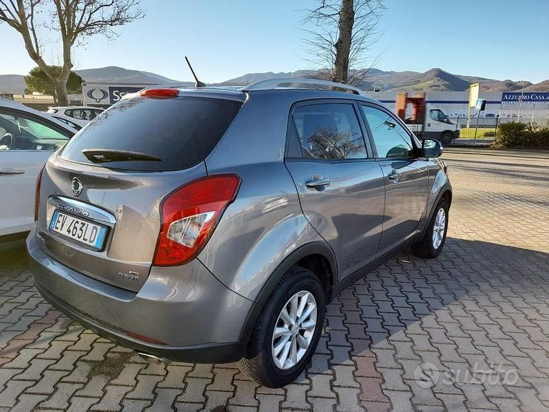 Usata SsangYong Korando 150 CV (110 kW) 2014 Grigio SUV