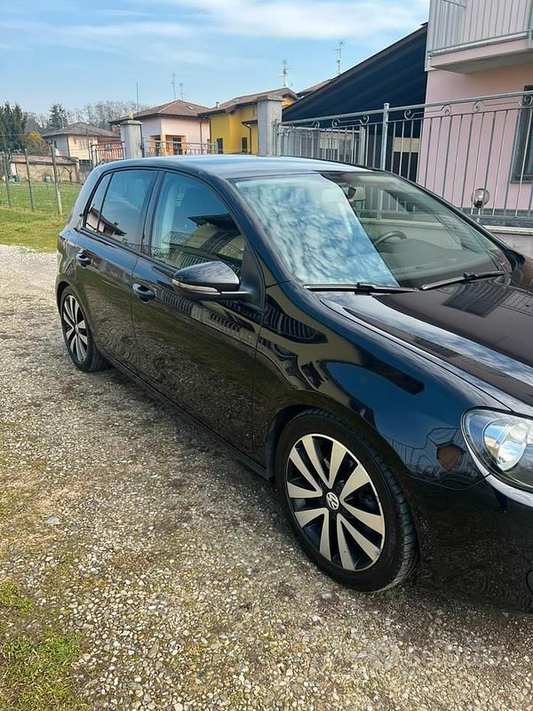 Usata VW Golf VI Highline 140 CV (102 kW) 2010 Nero Utilitaria