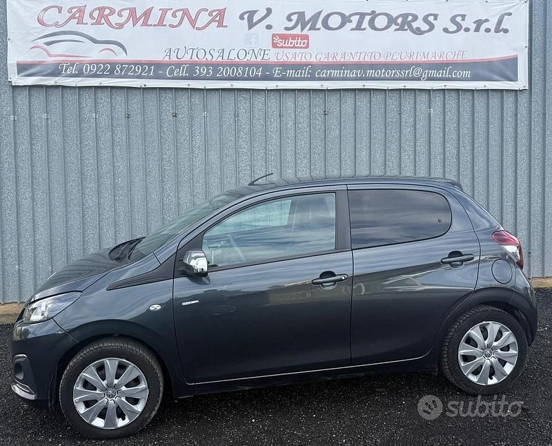 Usata Peugeot 108 Style 72 CV (52 kW) 2020 Grigio Utilitaria