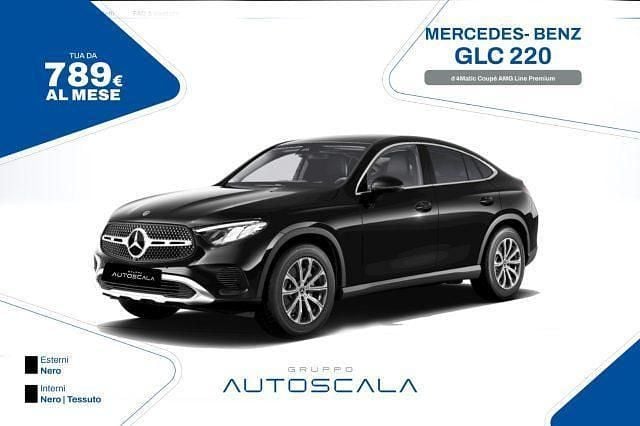 Nero Nuova 2025 Mercedes GLC220 AMG Line Premium Coupé | 78.990 € (Cara) - Immagine 1/1