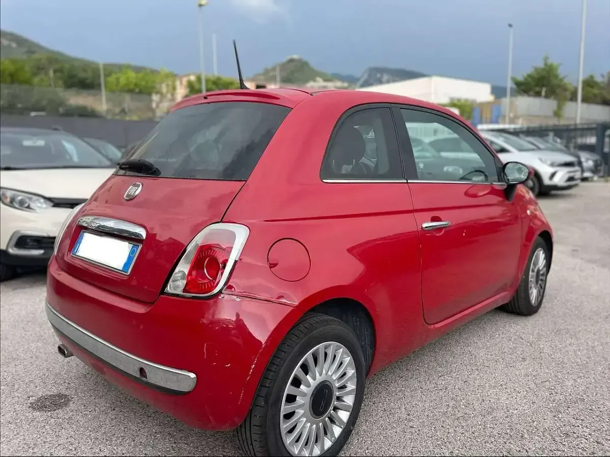 Usata Fiat 500 Lounge 95 CV (69 kW) 2013 Rosso Utilitaria