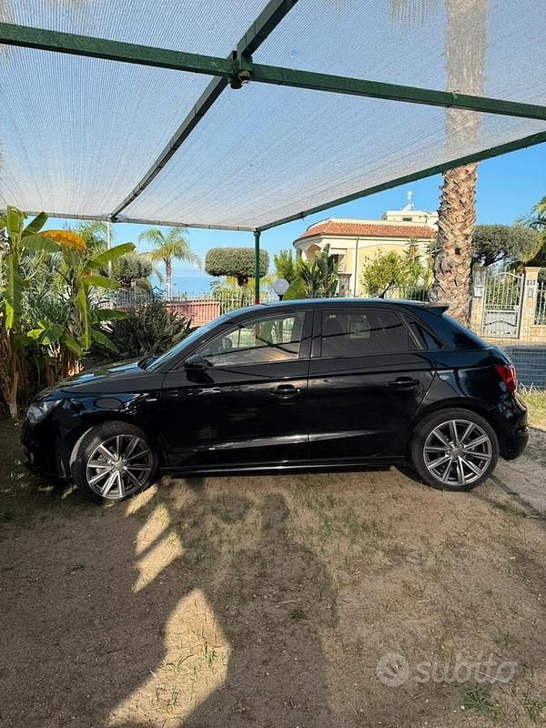 Usata Audi A1 S-Line 90 CV (66 kW) 2015 Nero Utilitaria