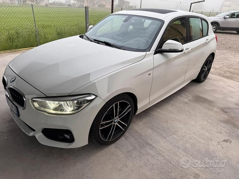 Usata BMW 116 M Sport 2018 Bianco Utilitaria