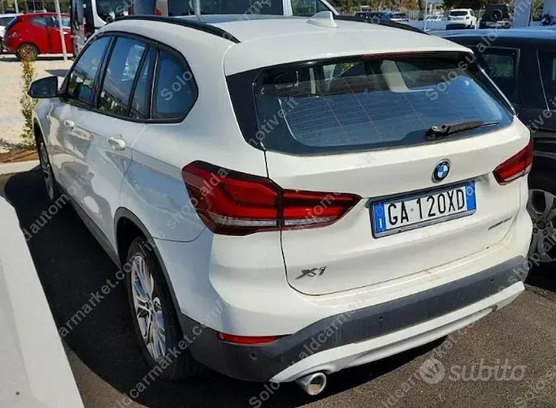 Usata BMW X1 Advantage 116 CV (85 kW) 2020 Bianco SUV