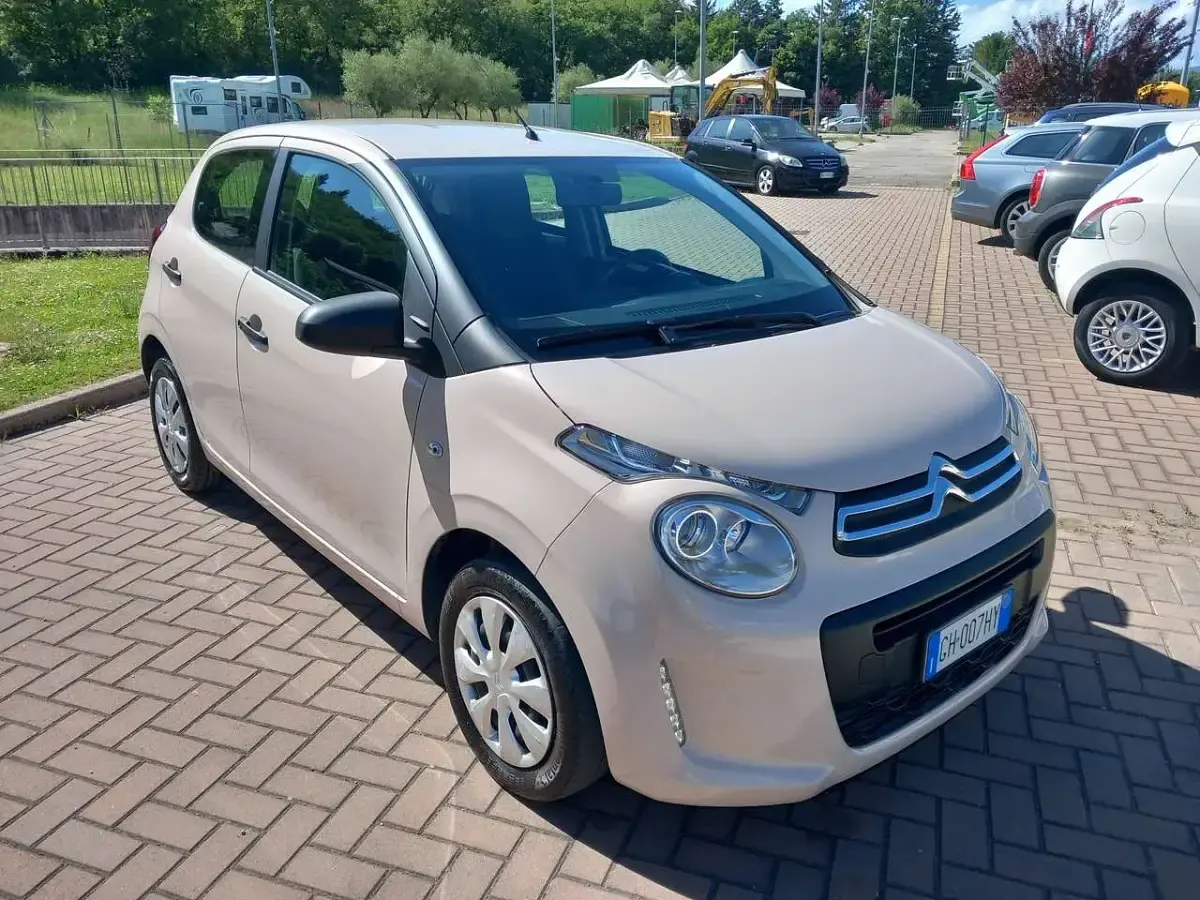 Usata Citroën C1 Live 72 CV (52 kW) 2021 Beige Utilitaria