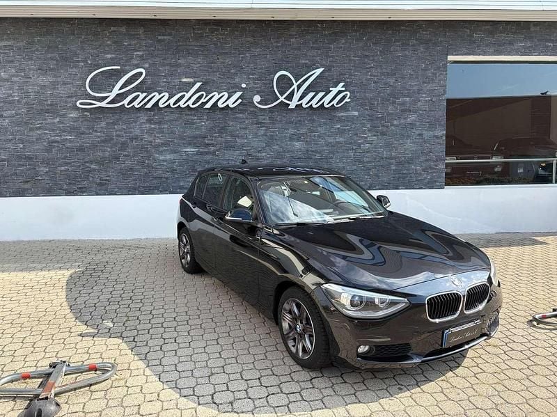 Usata BMW 114 95 CV (69 kW) 2013 Nero Utilitaria