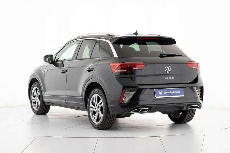 Usata VW T-Roc R-line 150 CV (110 kW) 2022 Nero SUV
