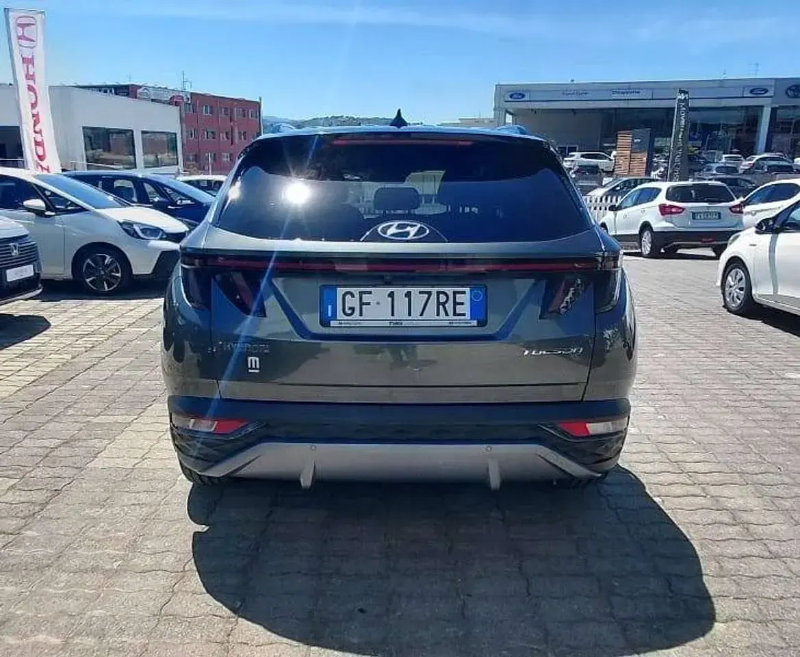 Usata Hyundai Tucson 150 CV (110 kW) 2021 Blu/azzurro SUV