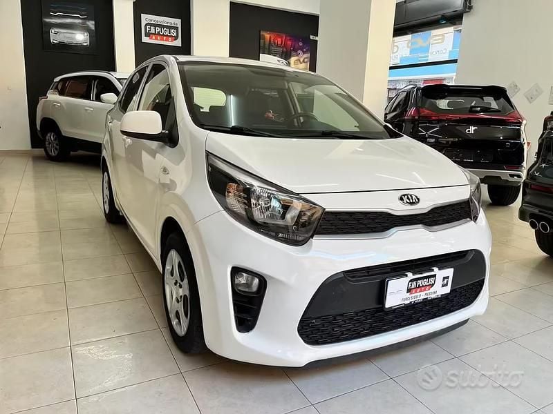 Usata Kia Picanto 65 CV (47 kW) 2019 Bianco Utilitaria