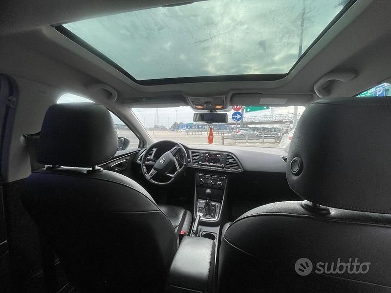 Usata Seat Leon FR 150 CV (110 kW) 2013 Bianco Berlina