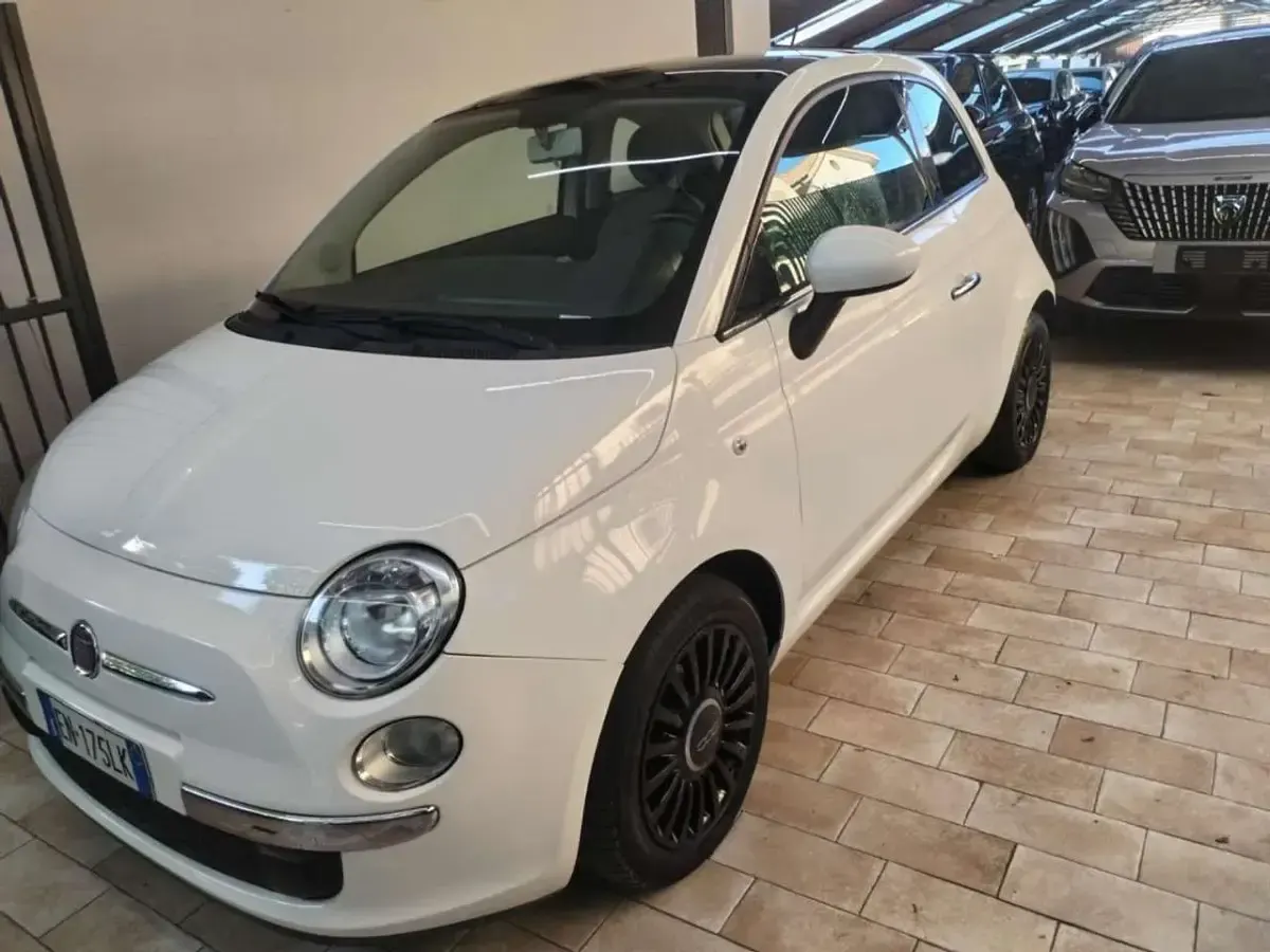 Usata Fiat 500 Lounge 69 CV (50 kW) 2012 Bianco Berlina
