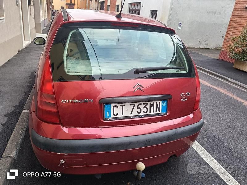 Usata Citroën C3 2002 Rosso Utilitaria