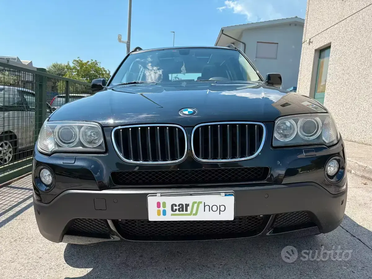 Usata BMW X3 177 CV (130 kW) 2009 Nero SUV