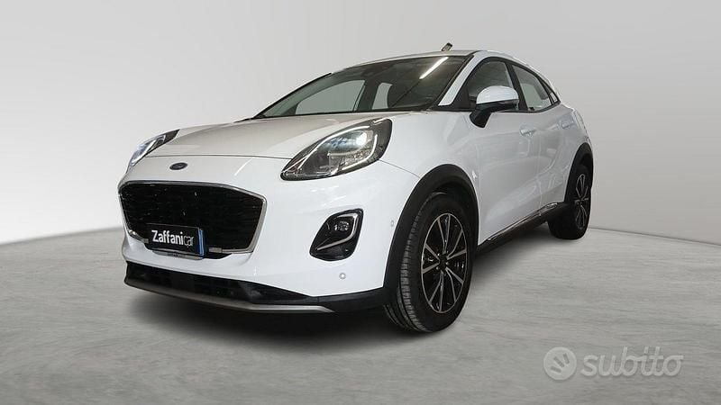 Usata Ford Puma Titanium 125 CV (91 kW) 2021 Bianco SUV