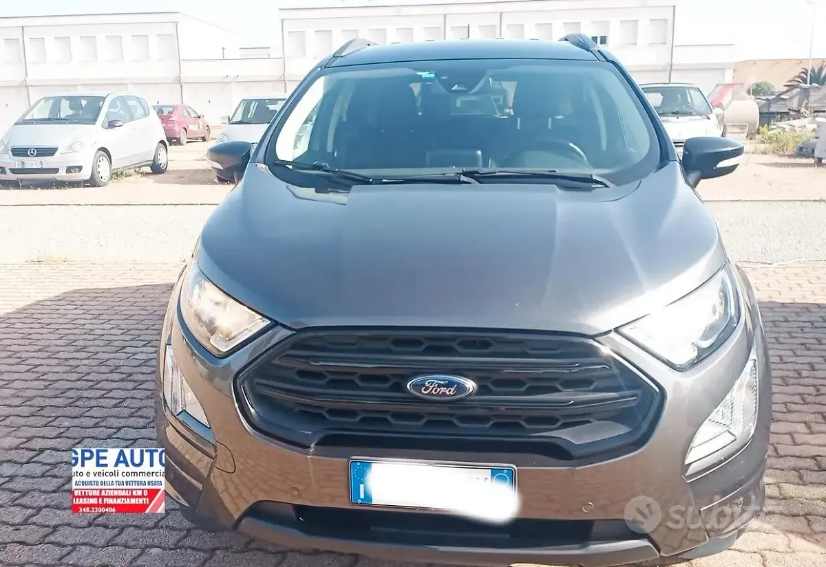 Usado Ford Ecosport ST-Line 125 CV (91 kW) 2020 Gris SUV