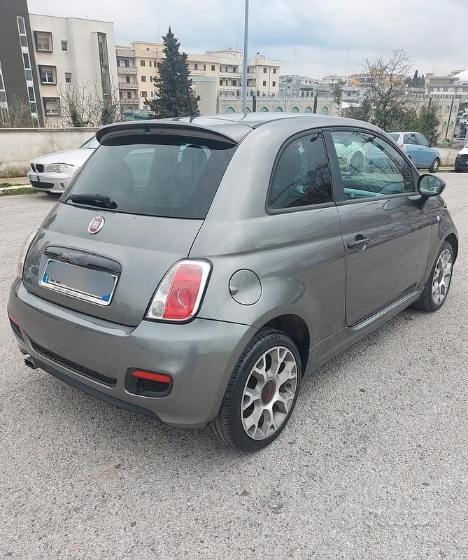 Usata Fiat 500 95 CV (69 kW) 2013 Grigio Utilitaria