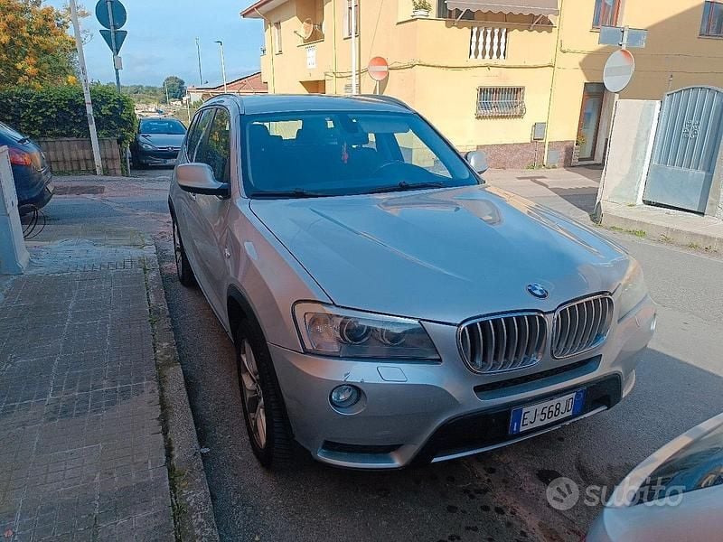 Usata BMW X3 143 CV (105 kW) 2011 Grigio SUV