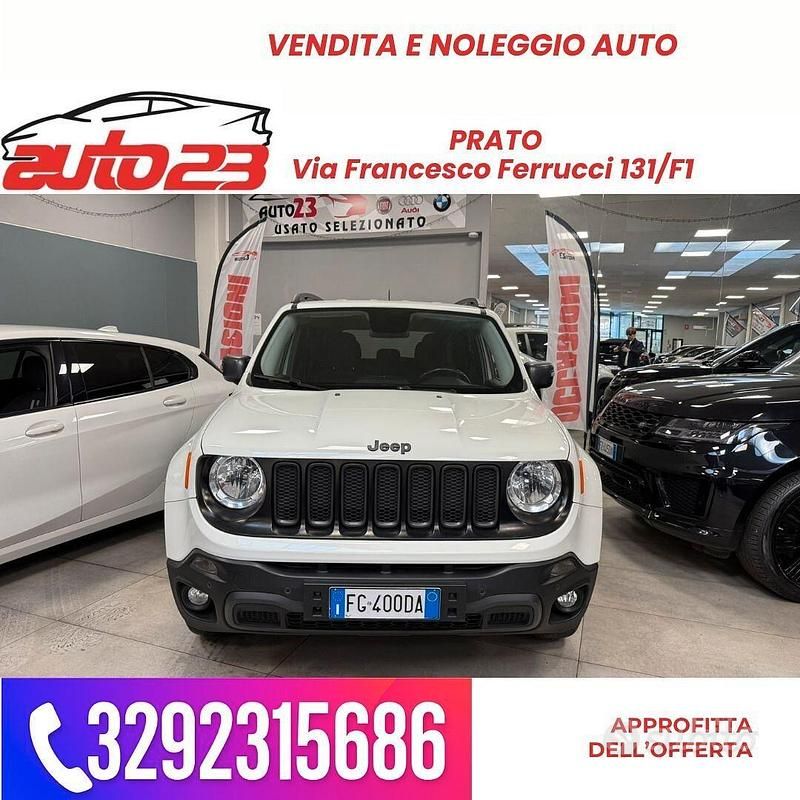 Usata Jeep Renegade Trailhawk 170 CV (125 kW) 2017 Bianco SUV
