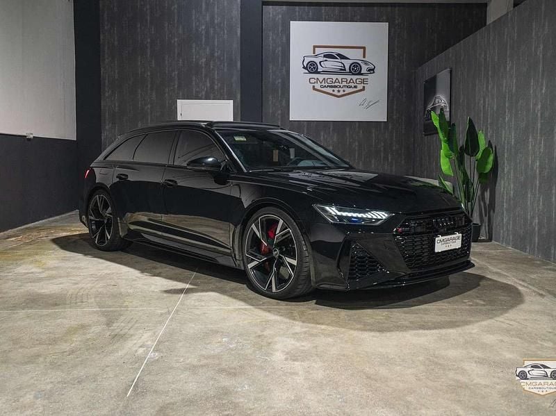 Usata Audi RS6 Ambiente 600 CV (441 kW) 2020 Nero Station wagon
