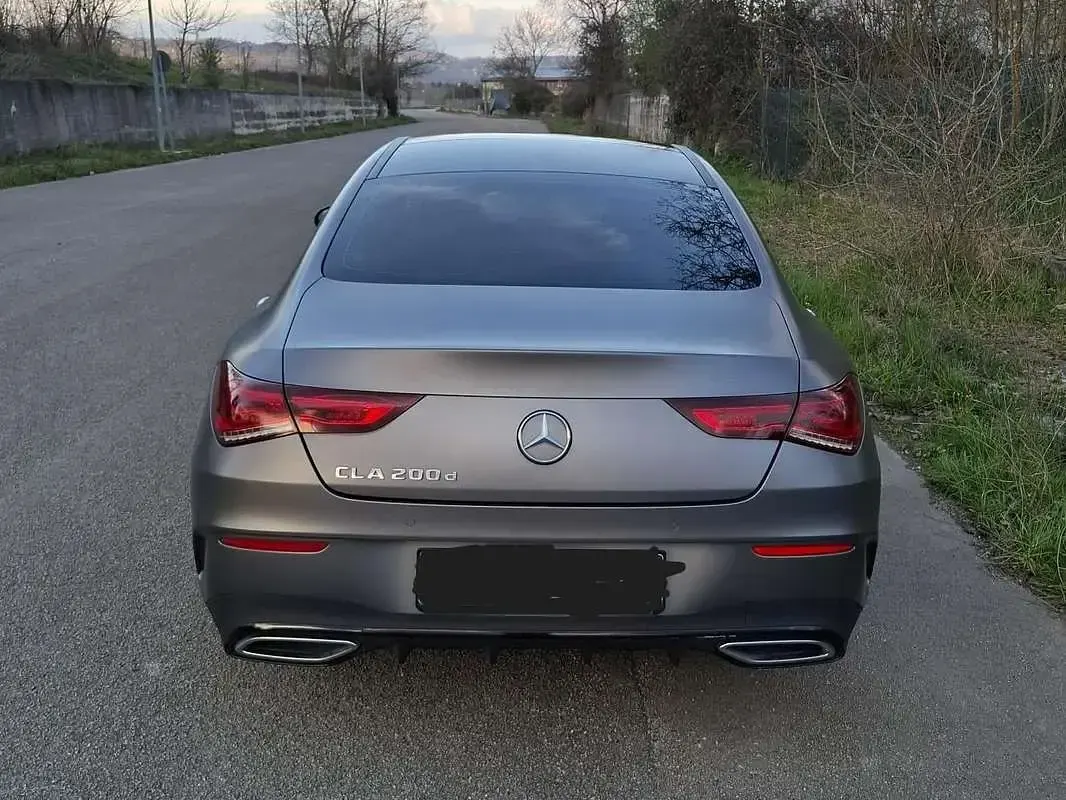 Usata Mercedes CLA200 Premium 150 CV (110 kW) 2021 Grigio Coupé