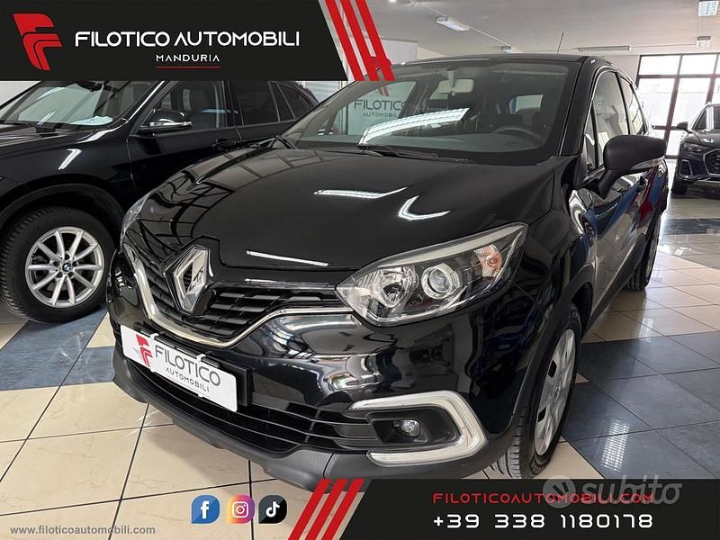 Usata Renault Captur Life 90 CV (66 kW) 2019 Nero SUV