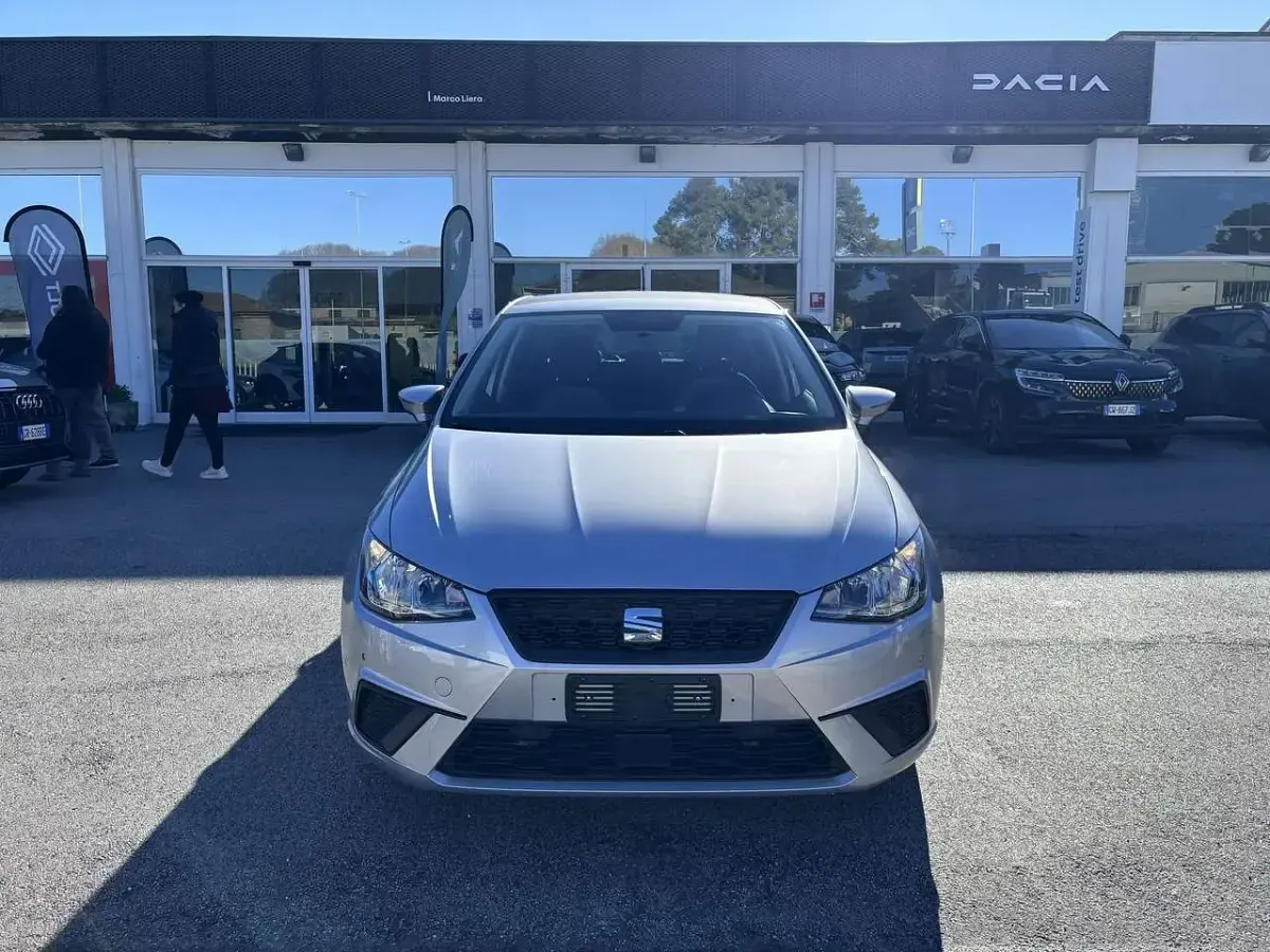 Usata Seat Ibiza Style 90 CV (66 kW) 2021 Argento Utilitaria