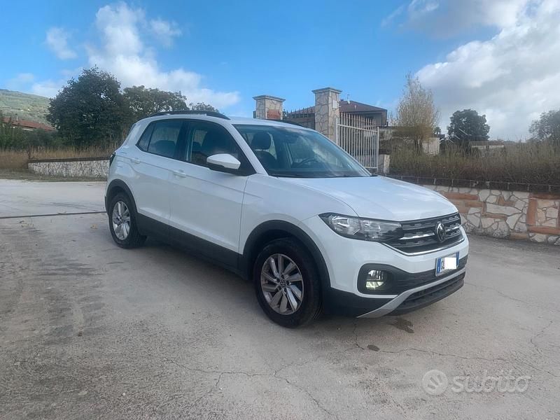 Bianco Usata 2022 VW T-Cross Style SUV | 15.999 € (Ottimo prezzo) - Immagine 1/4