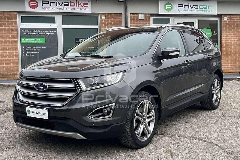 Usata Ford Edge Titanium 210 CV (154 kW) 2017 Grigio SUV