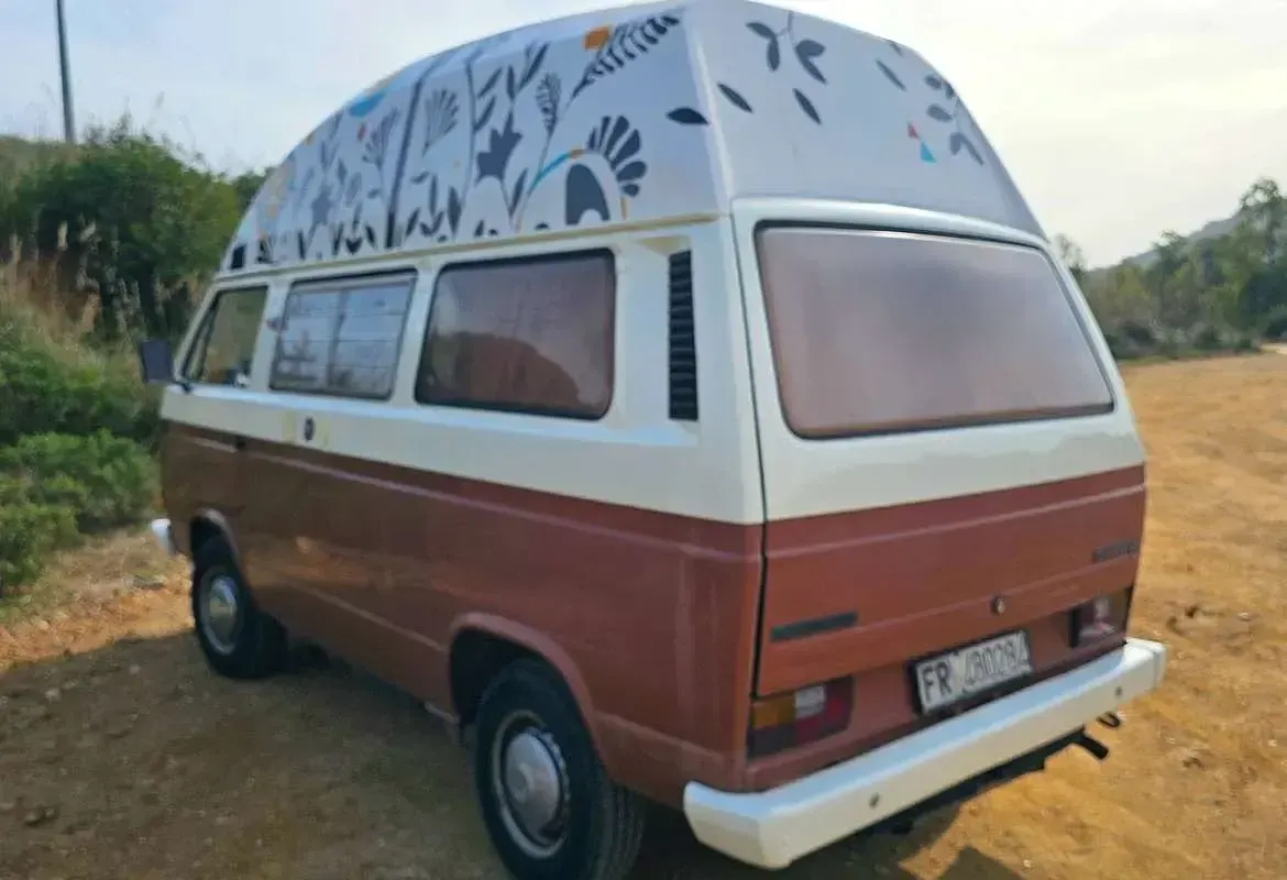 Usata VW T3 50 CV (36 kW) 1992 Marrone Furgone