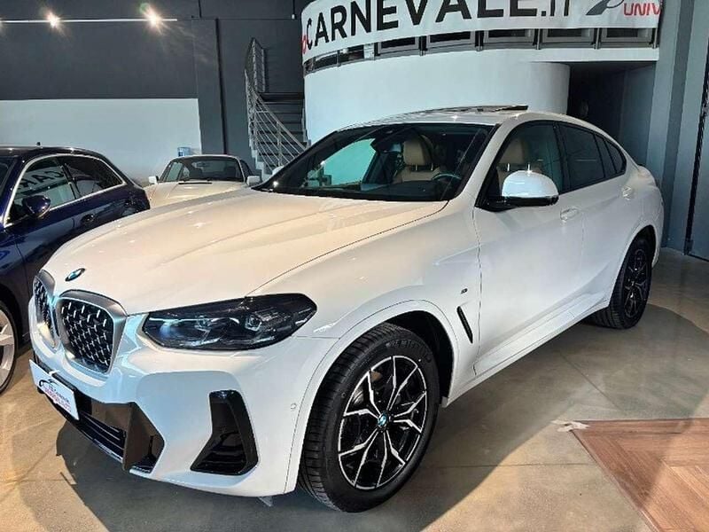 Bianco Usata 2023 BMW X4 M Sport SUV | 52.790 € (Buon prezzo) - Immagine 1/4