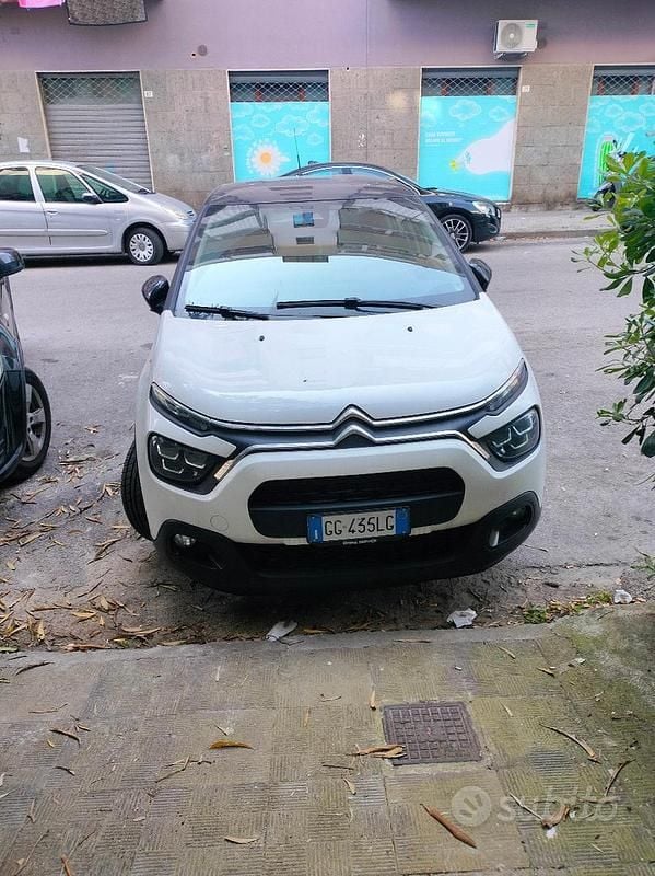 Usata Citroën C3 110 CV (80 kW) 2021 Bianco Utilitaria