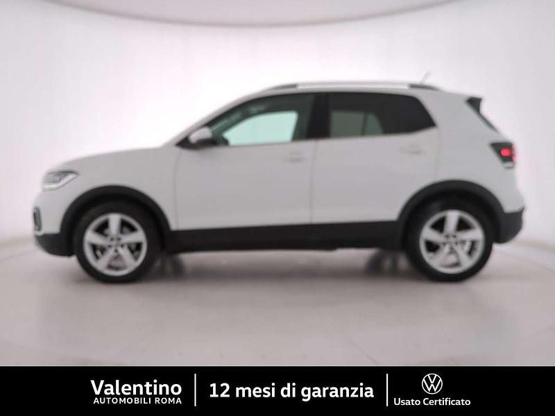 Usata VW T-Cross Advance 110 CV (80 kW) 2022 Bianco SUV