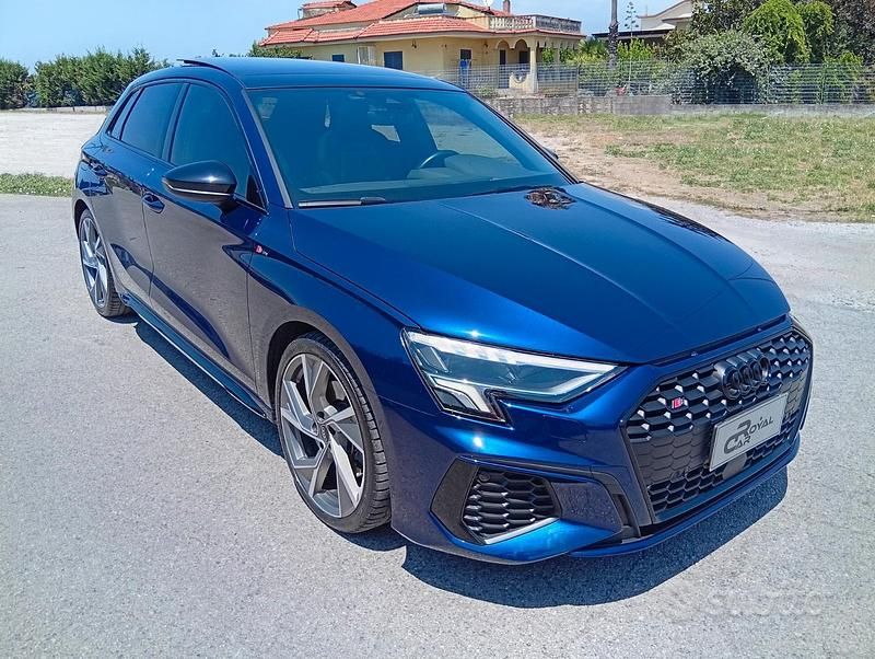 Usata Audi A3 2021 Blu Berlina