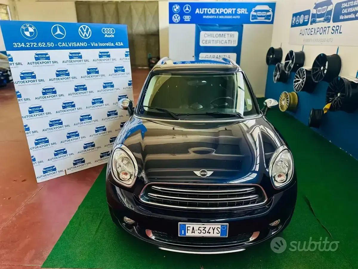 Usata Mini Cooper D Countryman 111 CV (81 kW) 2015 Nero SUV