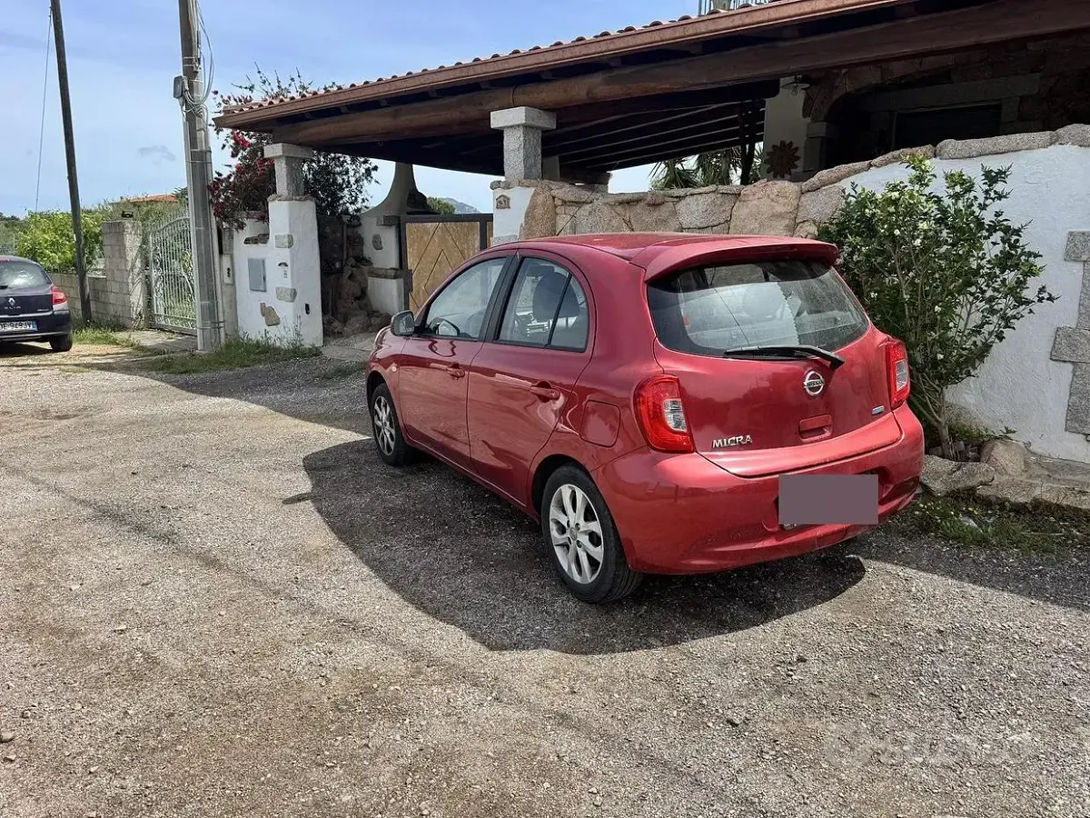 Second-hand Nissan Micra 80 CP (58 kW) 2014 Roșu Hatchback