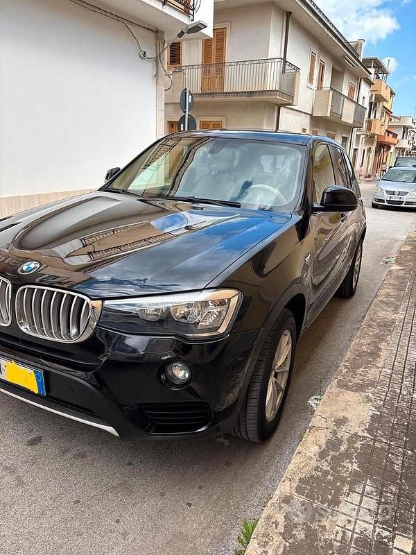 Usata BMW X3 xLine 150 CV (110 kW) 2014 Nero SUV