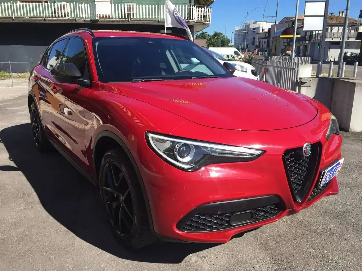 Usata Alfa Romeo Stelvio Tech Edition 190 CV (139 kW) 2019 Rosso SUV