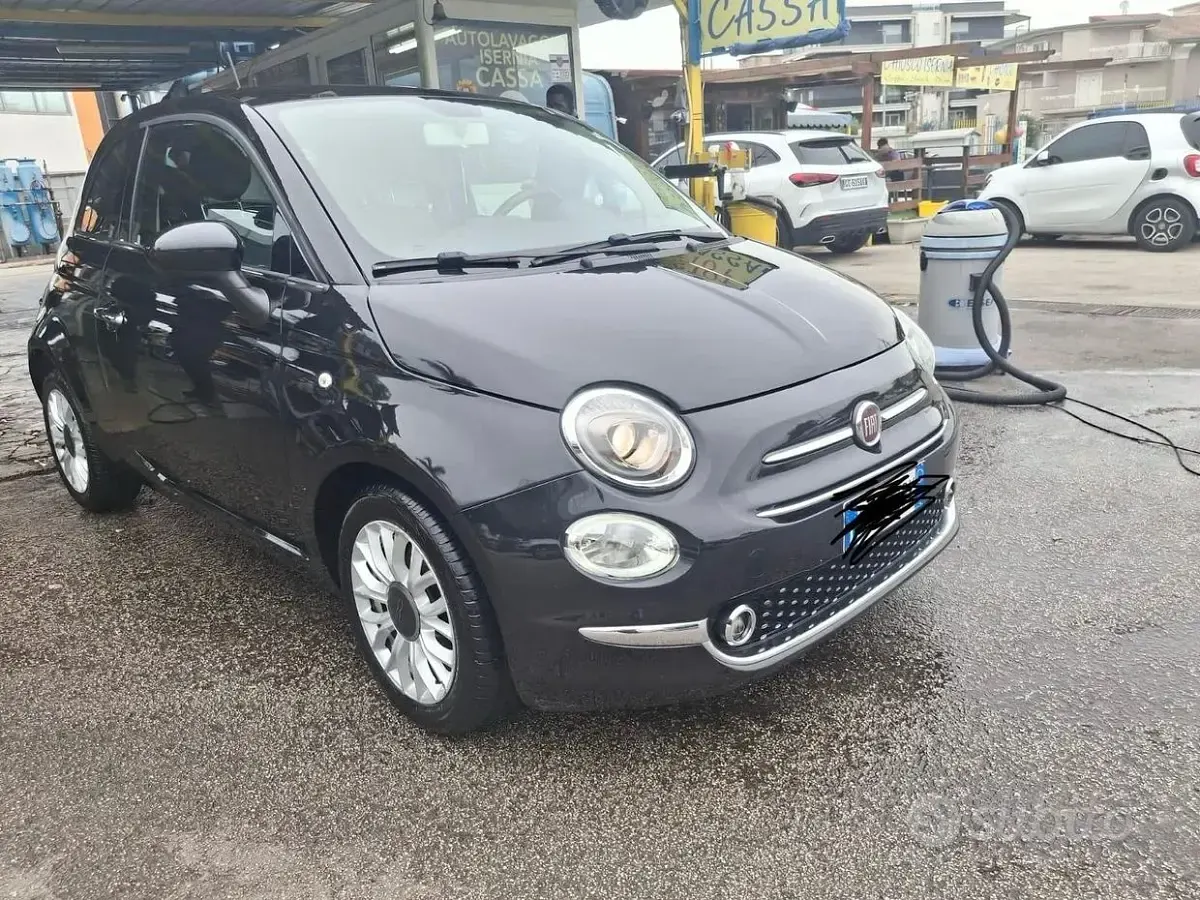 Usata Fiat 500 69 CV (50 kW) 2019 Nero Coupé