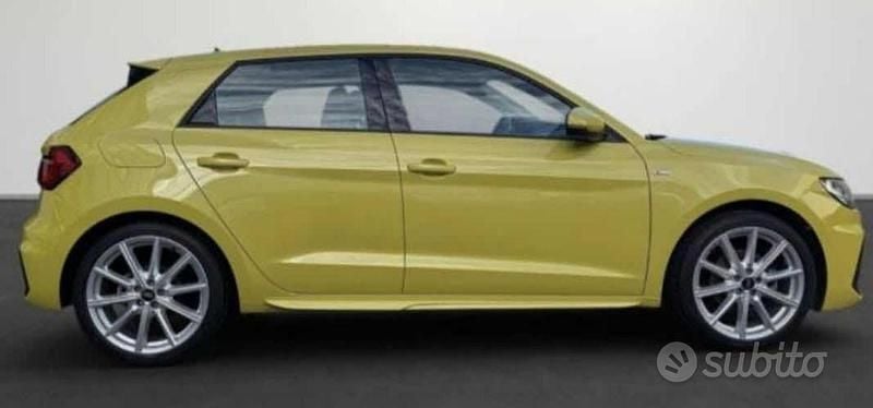 Usata Audi A1 S-Line 110 CV (80 kW) 2023 Giallo SUV