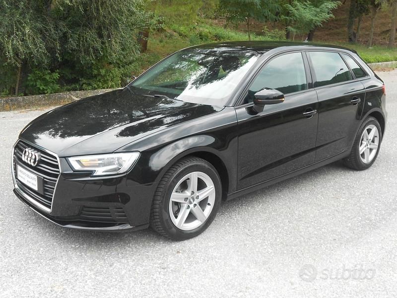 Usata Audi A3 116 CV (85 kW) 2018 Nero Berlina