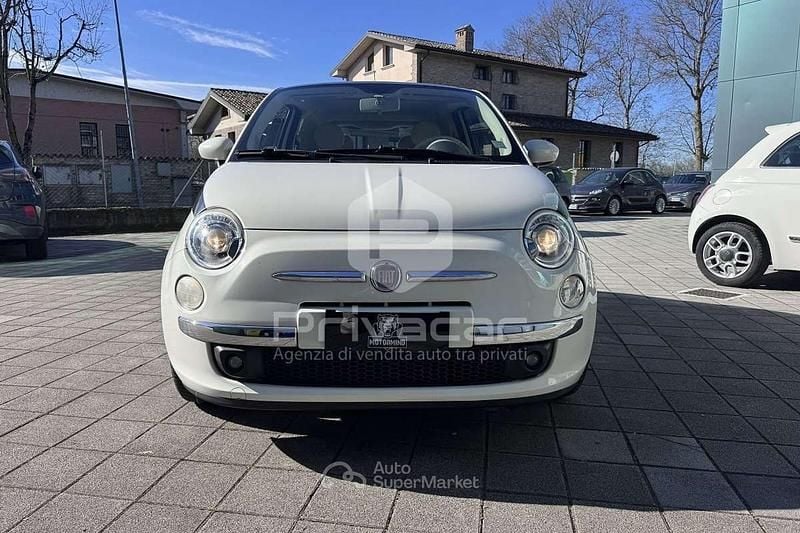 Usata Fiat 500 Lounge 99 CV (72 kW) 2009 Bianco Cabrio
