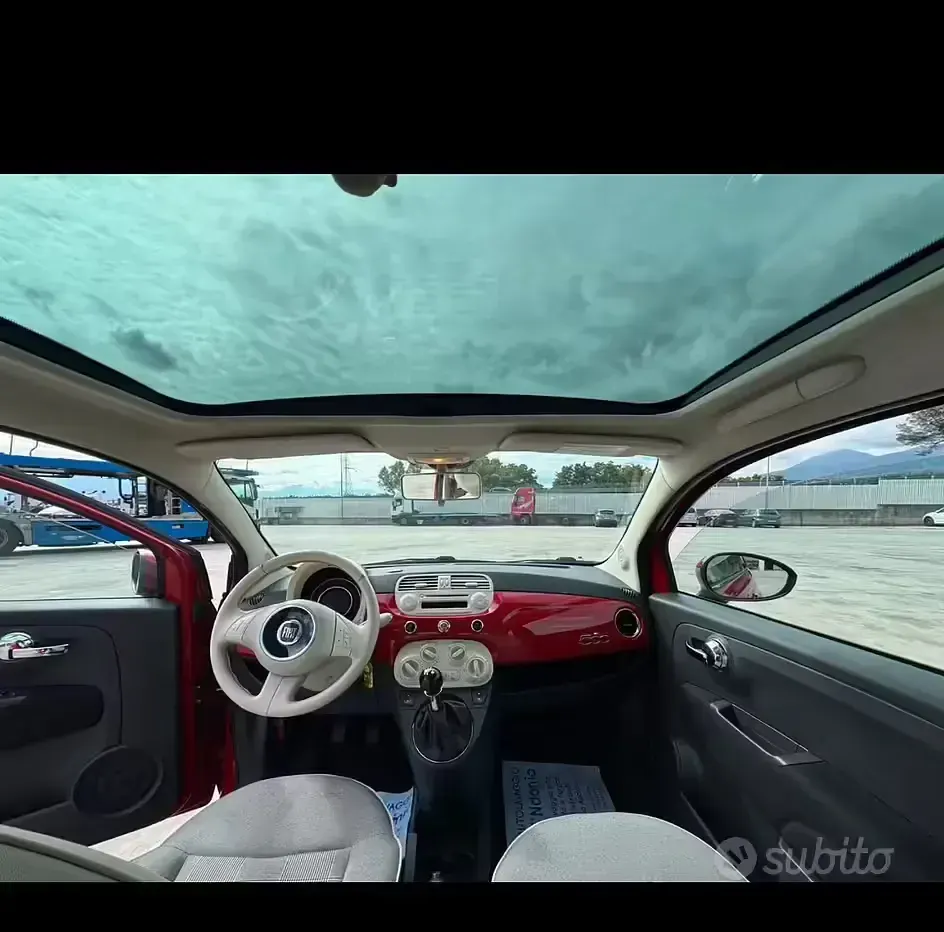 Usata Fiat 500 2016 Rosso Berlina