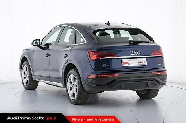 Usata Audi Q5 Sportback Advanced Plus 204 CV (150 kW) 2022 Blu navarra metallizzato SUV