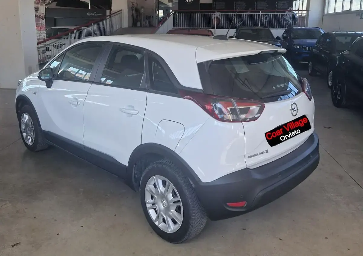 Usata Opel Crossland X S 99 CV (72 kW) 2017 Bianco SUV