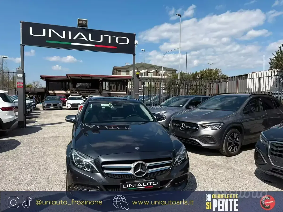 Begagnad Mercedes C220 Exclusive 170 HK (125 kW) 2014 Grå Sedan