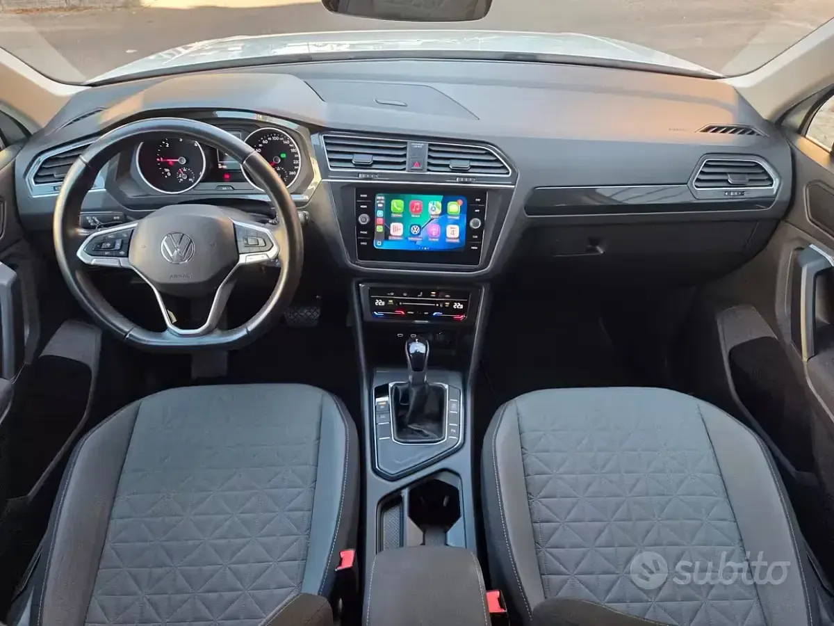 Usata VW Tiguan Life 150 CV (110 kW) 2021 Bianco SUV
