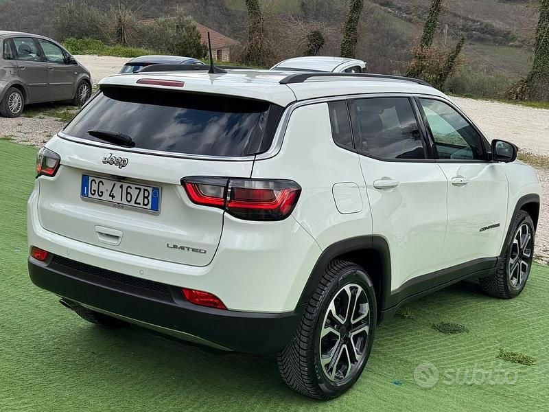 Usata Jeep Compass Limited 131 CV (96 kW) 2021 Bianco SUV