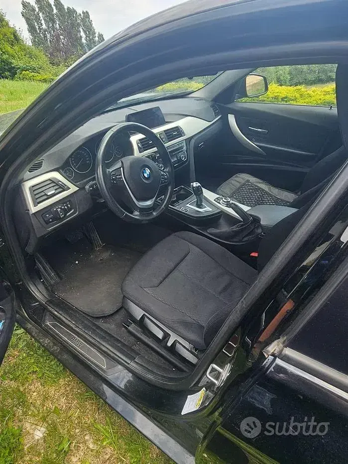 Usata BMW 316 116 CV (85 kW) 2016 Nero Station wagon